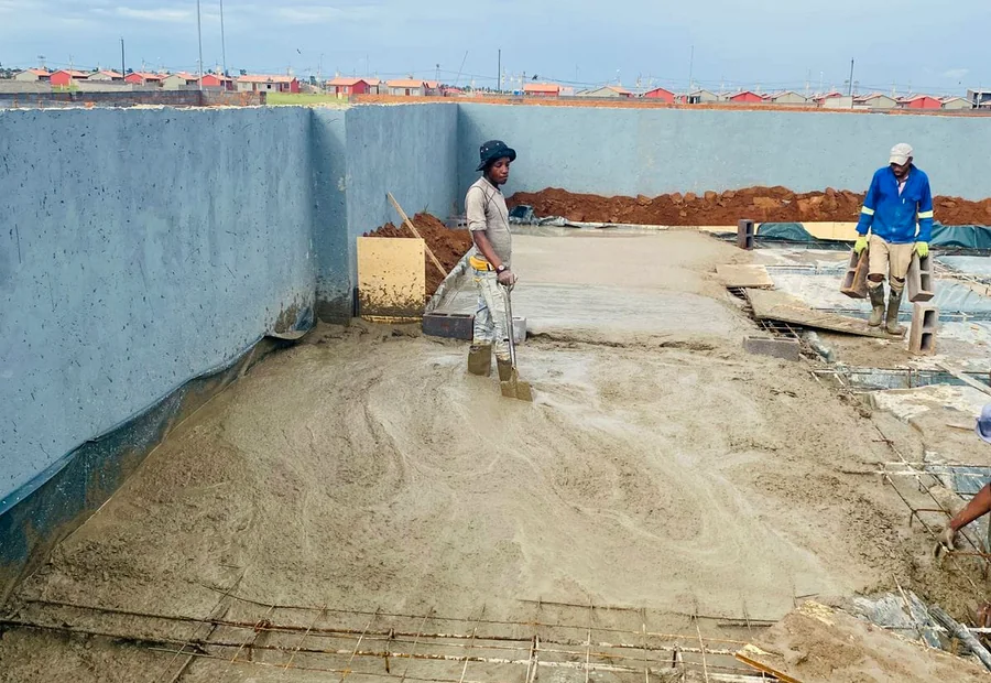 Commercial roof rehabilitation project
