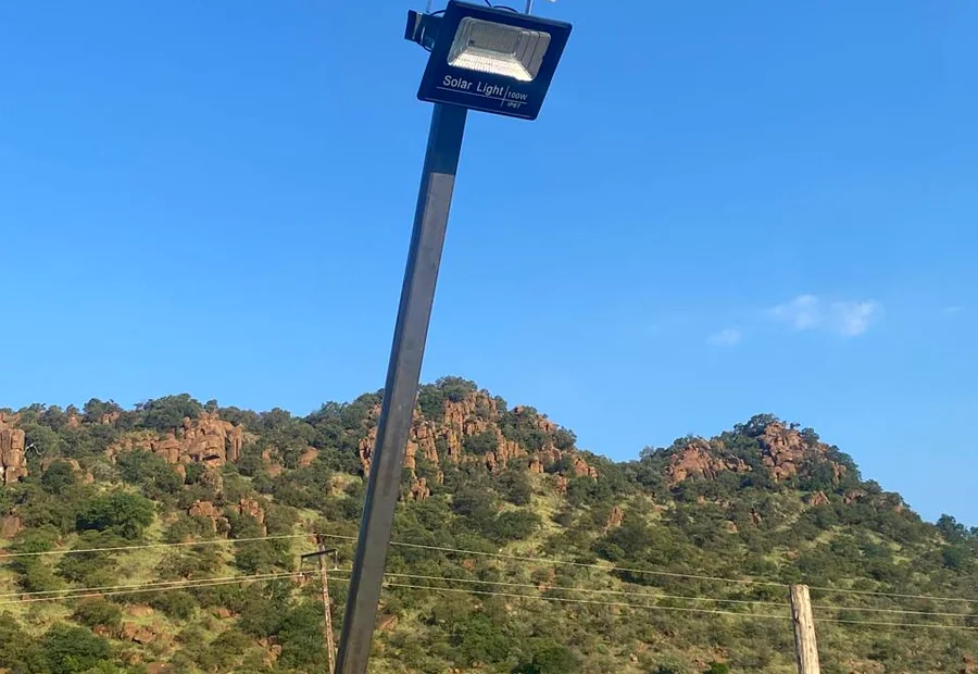 Solar lighting project